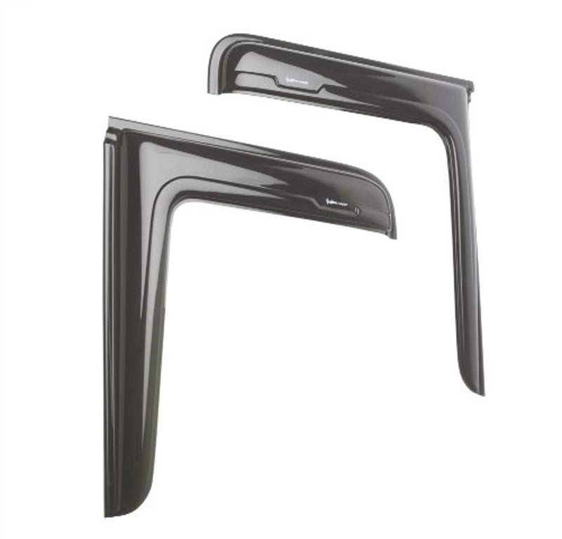 Belmor VL-842-1 Smoke Ventvisor Side Window Deflector for 2007-2018 Kenworth T170, T270, T370 (in-Channel)